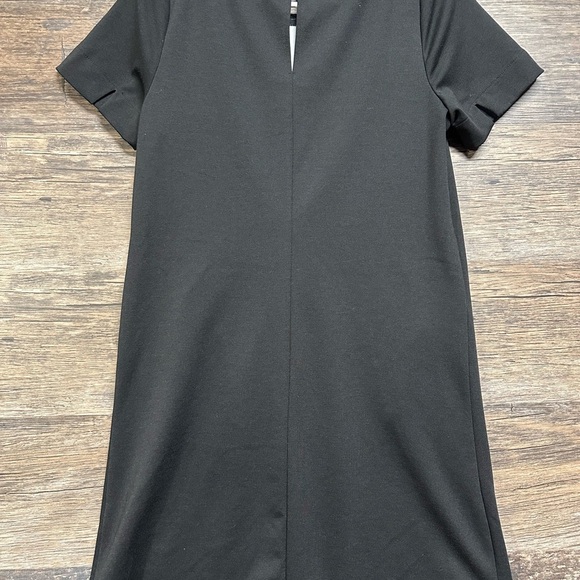 Simply Vera Vera Wang Black and White Crew Neck Sheath Dress - Picture 3 of 8